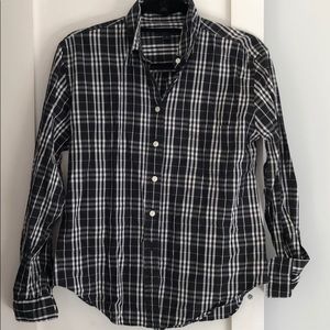 Burberry button down shirt